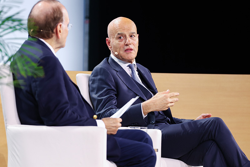 Eni CEO Claudio Descalzi supercomputadoras CERAWeek