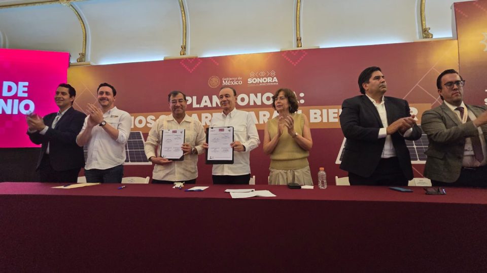 SENER y Sonora firman convenio para impulsar programa "Techos Solares para el Bienestar"