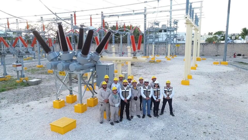 CFE fortalece la red de transmisión para garantizar la calidad eléctrica en la Península de Yucatán
