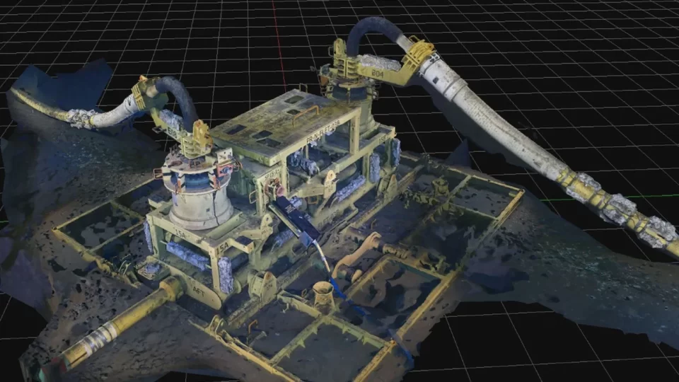DeepOcean y Woodside Energy revolucionan la inspección submarina con escaneo 3D simultáneo
