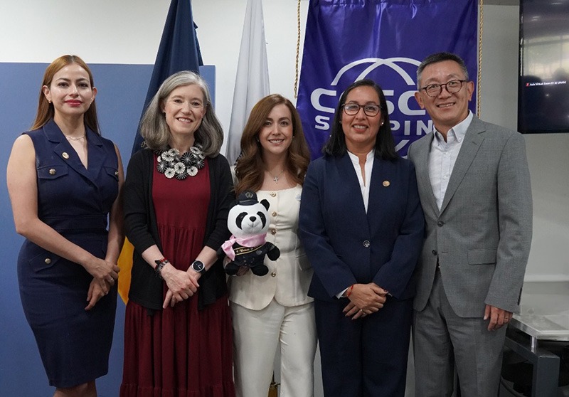 Alejandra Álvarez Cosco Shipping Lines México Mujeres en el Sector Marítimo