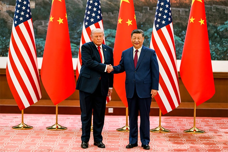Cumbre de Beijing EUA presidente Donald Trump RP China presidente Xi Jinping