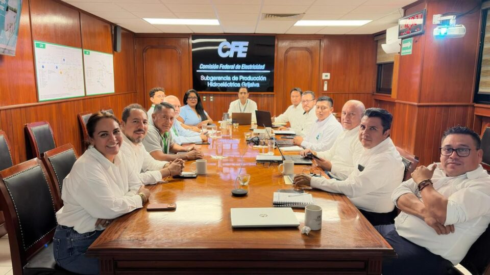 CFE y Chiapas buscan fortalecer las obras de infraestructura eléctrica e hídrica
