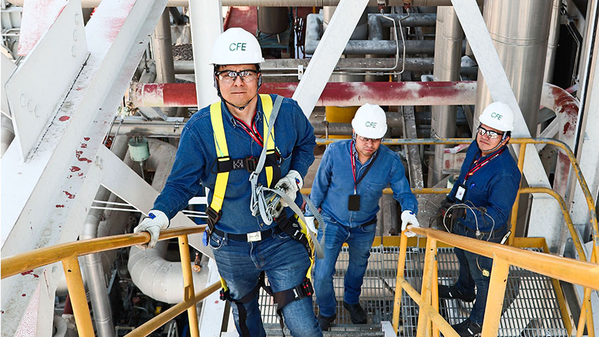 CFE fortalece la eficiencia térmica en sus centrales de generación