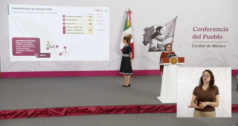 CFE invertirá 100,000 mdp en gasoductos y plantas de ciclo combinado