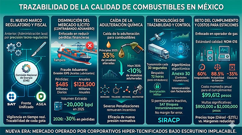 Trazabilidad de los combustibles