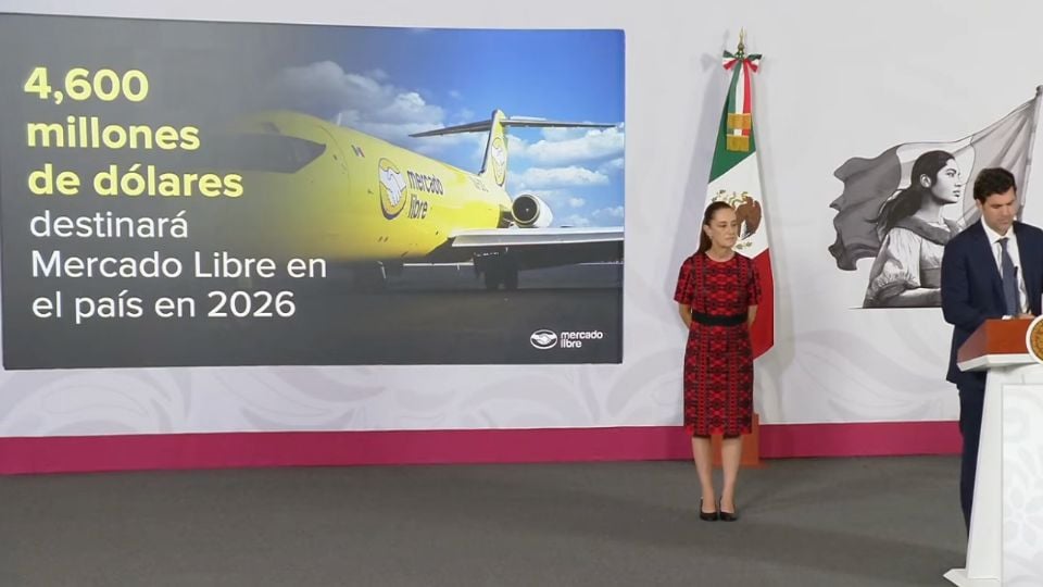Mercado Libre anuncia histórica inversión de 4,600 mdd en México para 2026