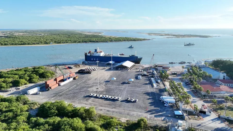 Puerto del Norte en Matamoros inicia operaciones con dragado de Boskalis; punto estratégico para el proyecto Trion