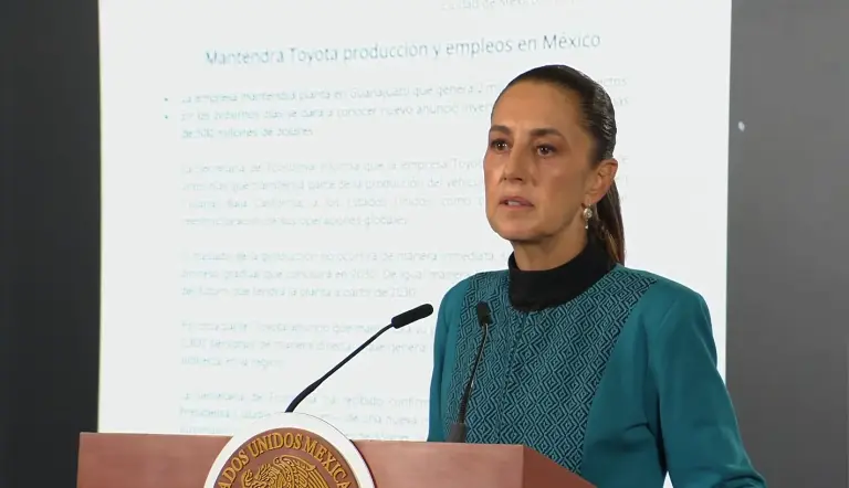 Sheinbaum asegura continuidad de Toyota en Guanajuato; adelanta inversión de otra automotriz por 500 mdd